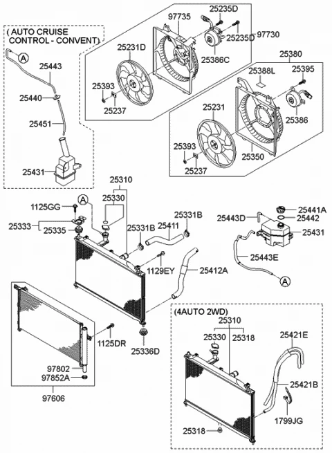 2533017000 HYUNDAI/KIA/MOBIS Крышка радиатора accent 03>/getz mt (фото 5)