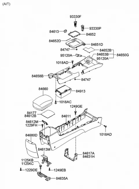 983513X100 HYUNDAI/KIA/MOBIS Накладка щетки стеклоочистителя (фото 2)