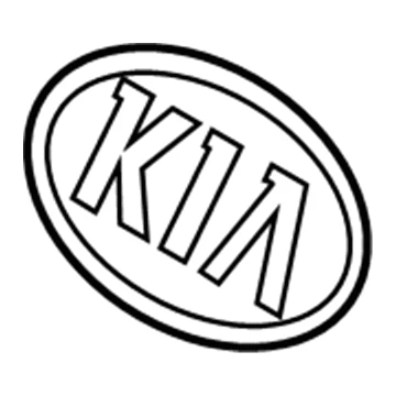 86320A4000 HYUNDAI/KIA/MOBIS Эмблема 'kia' (логотип) (фото 3)