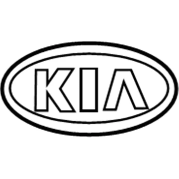 863533W510 HYUNDAI/KIA/MOBIS Эмблема декоративная пластиковая 'kia' (фото 4)