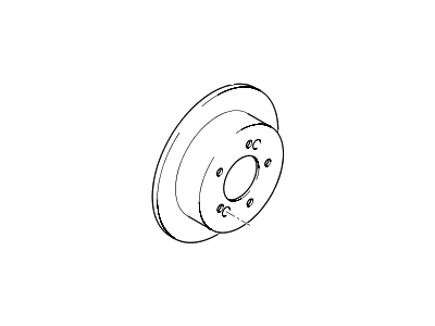 5841139600 HYUNDAI/KIA/MOBIS Тормозной диск 5841139600 (фото 1)
