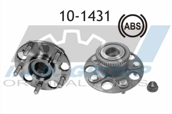 10-1431 IJS GROUP Комплект подшипника ступицы колеса (фото 2)