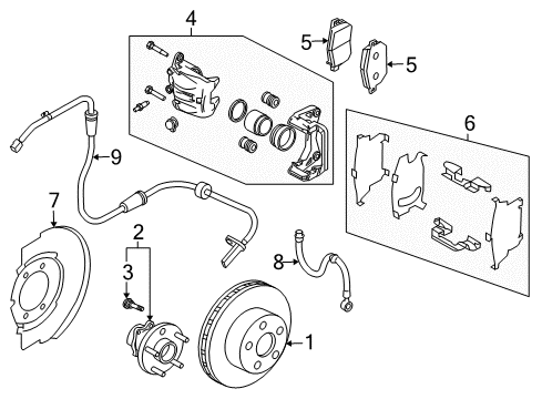 41060CA093 NISSAN Колодки тормозные (фото 2)