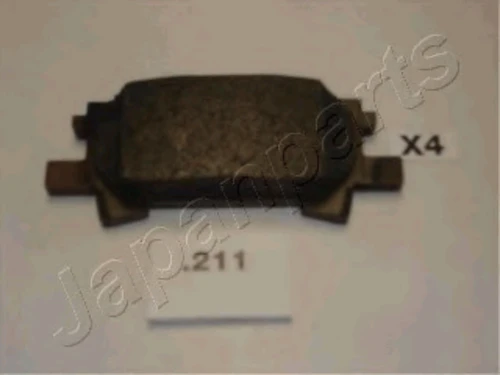 PP-211AF JAPANPARTS Комплект тормозных колодок, дисковый тормоз (фото 2)