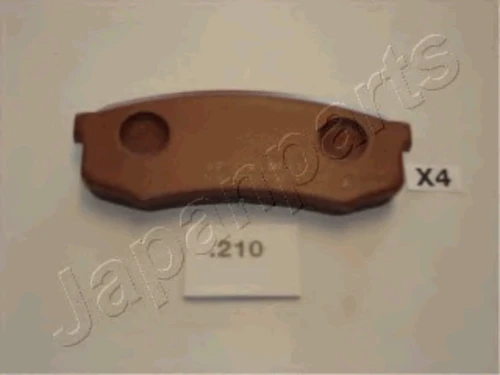 PP-210AF JAPANPARTS Комплект тормозных колодок, дисковый тормоз (фото 2)