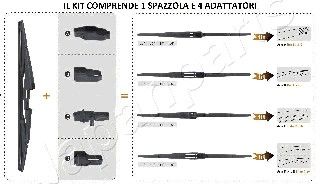 SS-X40R JAPANPARTS Щетка стеклоочистителя (фото 4)