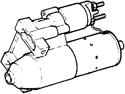 04796 981 CHRYSLER Стартер chrysler, dodge, jeep (фото 1)