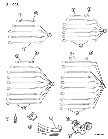 53006565 CHRYSLER Катушка зажигания (фото 1)