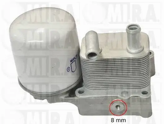 28/2451K MI.R.A. Масляный радиатор, двигательное масло (фото 1)