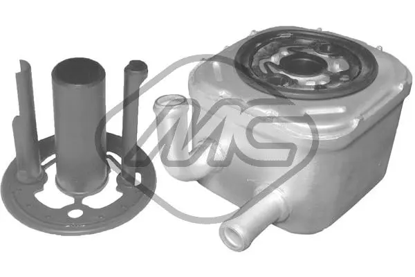 06323 METALCAUCHO масляный радиатор, двигательное масло (фото 1)