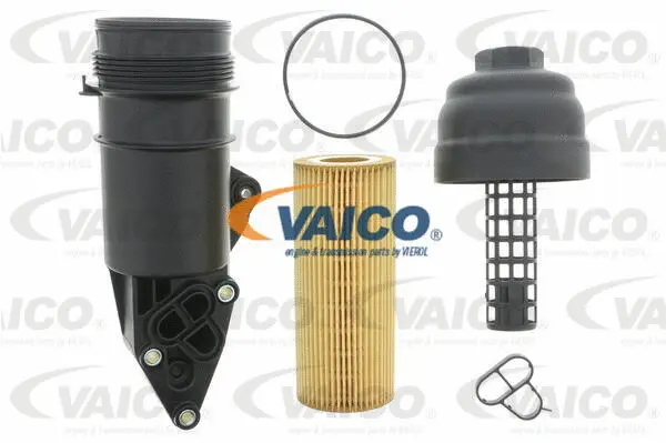 V10-3865 VAICO Корпус, масляный фильтр (фото 1)