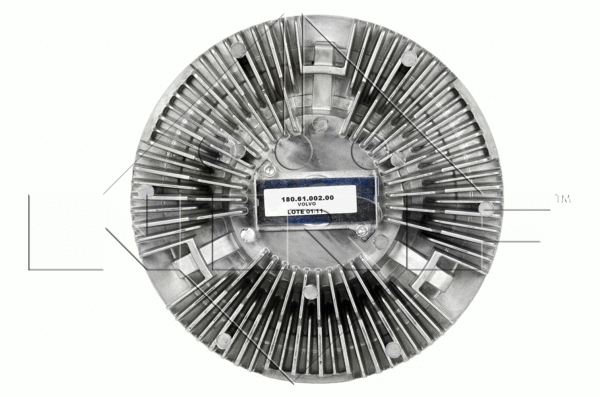 49014 NRF Сцепление, вентилятор радиатора (фото 1)