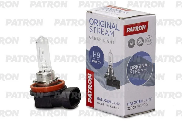 PLH9-12/65 PATRON Лампа накаливания, фара дальнего света (фото 1)