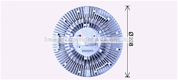 IVC146 PRASCO Сцепление, вентилятор радиатора (фото 1)