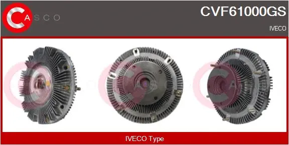 CVF61000GS CASCO Сцепление, вентилятор радиатора (фото 1)