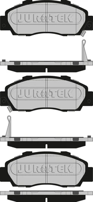 JCP905 JURATEK Комплект тормозных колодок, дисковый тормоз (фото 4)