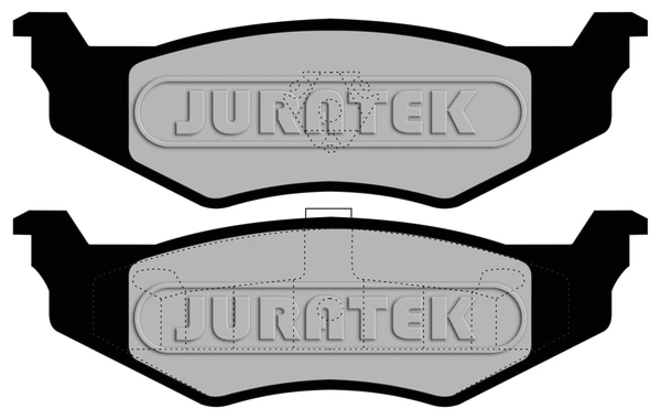 JCP1099 JURATEK Комплект тормозных колодок, дисковый тормоз (фото 2)