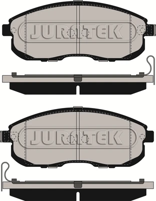 JCP090 JURATEK Комплект тормозных колодок, дисковый тормоз (фото 2)