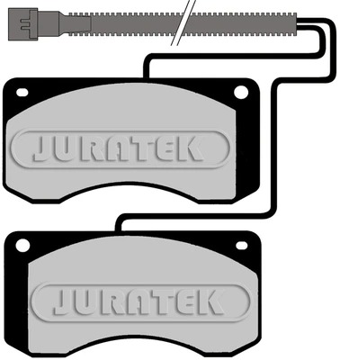 JCP1046 JURATEK Brake pad set, disc brake (фото 1)