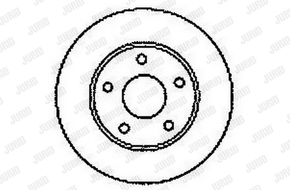 561549JC JURID Тормозной диск (фото 4)