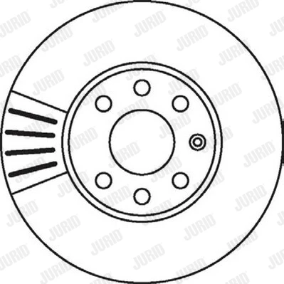 562069JC JURID Тормозной диск (фото 6)