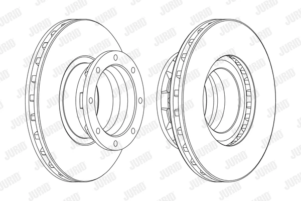 567768J JURID Тормозной диск (фото 4)