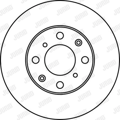 562142J JURID Тормозной диск (фото 3)