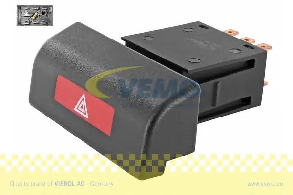 V40-80-2424 VEMO Кнопка аварийной сигнализации (аварийка) (фото 1)