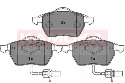 1012646 KAMOKA Тормозные колодки (фото 1)