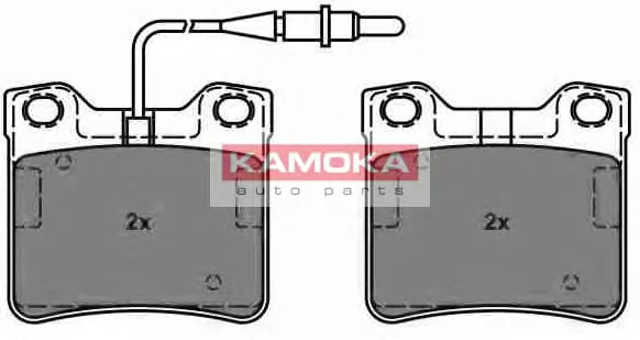 JQ101133 KAMOKA Комплект тормозных колодок, дисковый тормоз (фото 1)