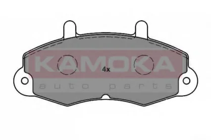 JQ1011400 KAMOKA Комплект тормозных колодок, дисковый тормоз (фото 1)