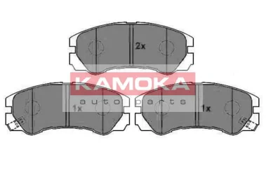 JQ1012030 KAMOKA Комплект тормозных колодок, дисковый тормоз (фото 1)