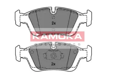 JQ1012600 KAMOKA Комплект тормозных колодок, дисковый тормоз (фото 1)