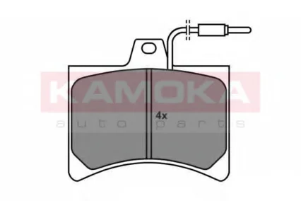 JQ101506 KAMOKA Комплект тормозных колодок, дисковый тормоз (фото 1)