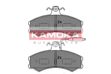 JQ101574 KAMOKA Комплект тормозных колодок, дисковый тормоз (фото 1)