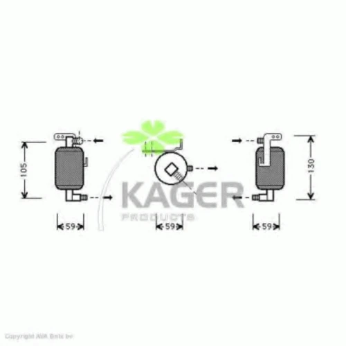 94-5299 KAGER Осушитель кондиционера (фото 2)