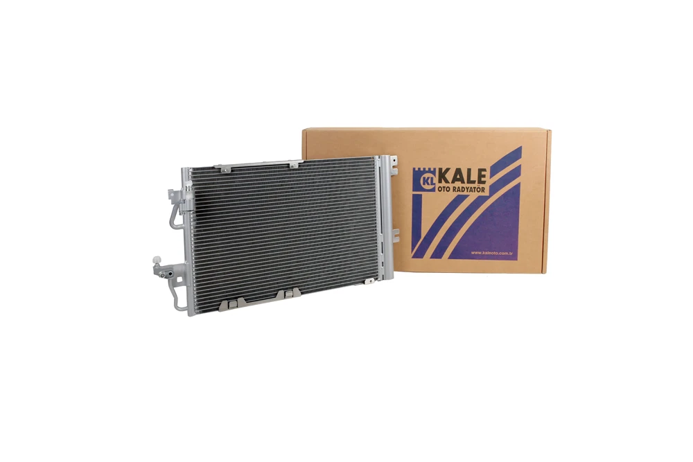 350650 KALE Радиатор кондиционера opel astra 1.8i 16v акпп 04> (фото 1)