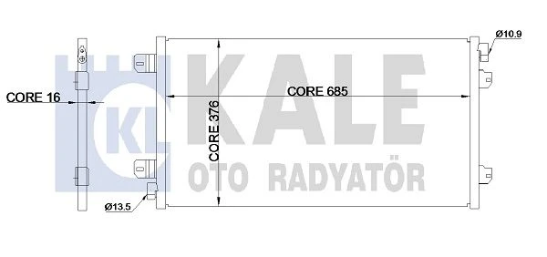 342910 KALE Condenser (фото 1)