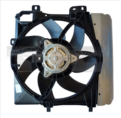 805-0009 TYC Вентилятор, охлаждение двигателя (фото 1)