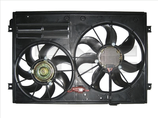 837-1006 TYC Вентилятор, охлаждение двигателя (фото 1)