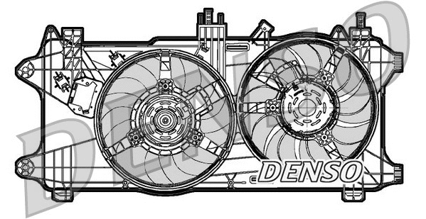 DER09027 DENSO Вентилятор, охлаждение двигателя (фото 1)