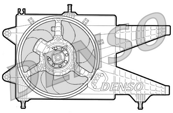 DER09041 DENSO Вентилятор, охлаждение двигателя (фото 1)