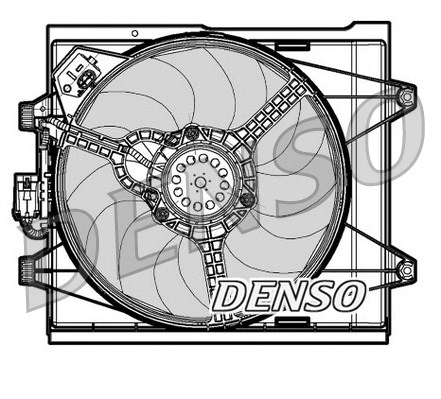 DER09048 DENSO Вентилятор, охлаждение двигателя (фото 1)