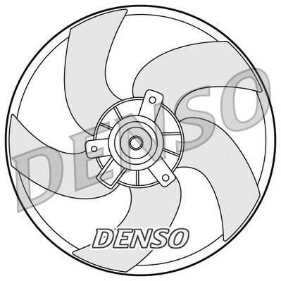 DER21011 DENSO Вентилятор, охлаждение двигателя (фото 1)