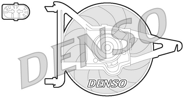 DER21021 DENSO Вентилятор, охлаждение двигателя (фото 1)