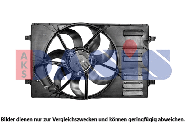 048056N AKS DASIS Вентилятор, охлаждение двигателя (фото 1)