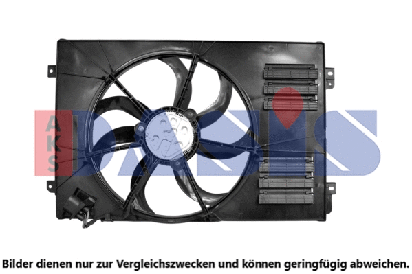 048060N AKS DASIS Вентилятор, охлаждение двигателя (фото 1)