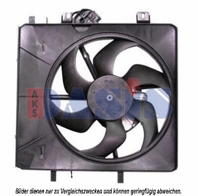 068018N AKS DASIS Вентилятор, охлаждение двигателя (фото 1)