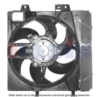 068530N AKS DASIS Вентилятор, охлаждение двигателя (фото 1)