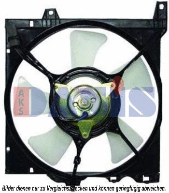 078008N AKS DASIS Вентилятор, охлаждение двигателя (фото 1)